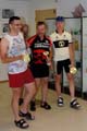 M-50: 3. Harri Martinpelto, CheT, 2. Markku Laamanen, CheT ja voittaja Rauni Eklund, HlTarmo.