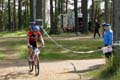 85 km: Pronssille miesten sarjassa ajaa Tero Hämeenaho, JäPy (34).