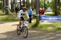 85 km: Jukka Hietala, HlTarmo (12) ajaa maaliin sarjan M-40 voittajana.