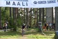 85 km: Naisten hopeamitalisti on Outi Marttila, MTBCF (56).