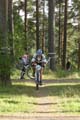 85 km: Pronssille naisissa ajaa Katja Koivulahti, HlTarmo (52).