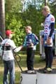 Samuel Halme, SibbV oli nopein ja Topias Kukkonen, KiiRi toinen sarjassa M-14.