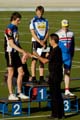 Nuorten ja naisten ajo tuntemattomalla matkalla: 1. Eerik Idarand, Viro, 2. Ott Mahlapuu, Viro ja 3. Teemu Viholainen, CCH.