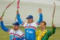 M-30 eräajo: 1. Timo Riihelä, CCH, 2. Mika Riihelä, CCH ja 3. Markku Väyrynen, OPP.