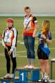 N-18 500 m aika-ajo: 1. Silla Tenkula, IK-32, 2. Heini Salovaara, IK-32 ja 3. Jenni Kukkonen, KiiRi.