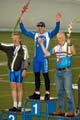 M-50 2 km takaa-ajo: 1. Pentti Salminen, TWD, 2. Juha Niemi, CCH ja 3. Pekka Husgafvel, CCH.